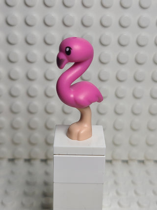 Flamingo, Dark Pink Body and Metallic Pink Beak LEGO® Animals LEGO®
