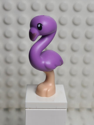 Flamingo, Medium Lavender Body and Metallic Pink Beak LEGO® Animals LEGO®