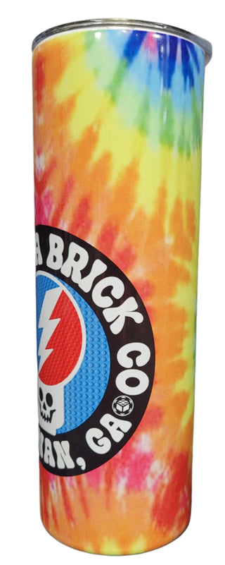 Skull Head Tye-Dye 20oz Skinny Cup  United Brick Co®