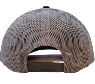 ABC Hat - Gray Hat with Brown Patch Hat United Brick Co®