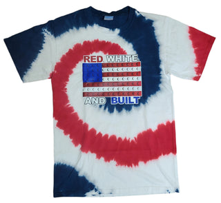 Red, White and Built T-Shirt T-Shirt United Brick Co®