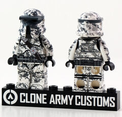 Driver Camo White Trooper- CAC Custom minifigure Clone Army Customs   