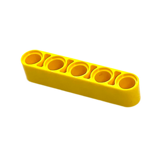 Technic, Liftarm Thick 1x5, Part# 32316 Part LEGO® Yellow 1 Part