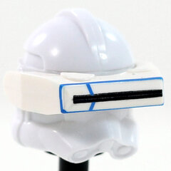 RP2 Detail White Macrobinoculars- CAC Custom Headgear Accessory Clone Army Customs Blue