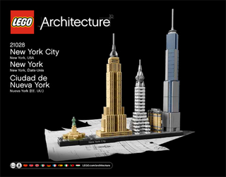 21028-New York City - INSTRUCTIONS ONLY Instructions LEGO®