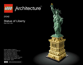 21042-Statue of Liberty - INSTRUCTIONS ONLY Instructions LEGO®