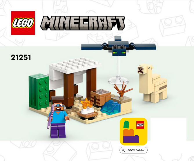 21251-Steve's Desert Expedition - INSTRUCTIONS ONLY – United Brick Co®