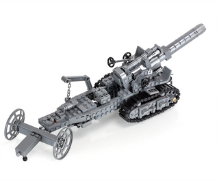 "Stalin's Sledgehammer" - M1931 (B-4) 203mm Howitzer, 2128 Building Kit Brickmania