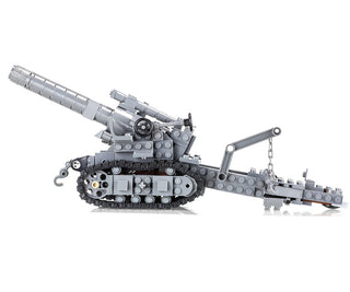 "Stalin's Sledgehammer" - M1931 (B-4) 203mm Howitzer, 2128 Building Kit Brickmania