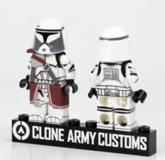 P1 Heavy Commander Bacara- CAC Custom minifigure Clone Army Customs