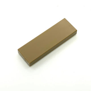 Tile 1x3, Part# 63864 Part LEGO® Dark Tan 1 Part