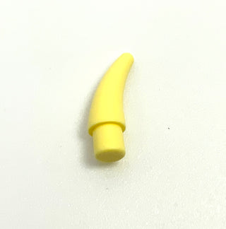 Barb/Claw/Horn/Tooth - Small, Part# 53451 Part LEGO® Bright Light Yellow  