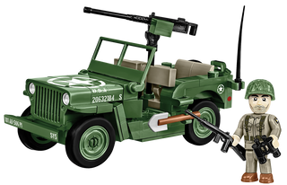 COBI JEEP Willys MB Vehicle : Set #2296 Cobi Kit Cobi Toys