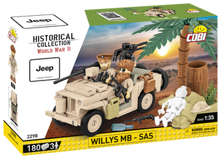 COBI JEEP Willys MB - SAS : Set #2298 Cobi Kit Cobi Toys