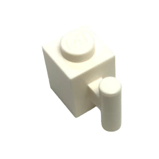 Brick, Modified 1x1 with Bar Handle, Part# 2921 Part LEGO® White