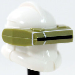 Detail Olive Macrobinoculars- CAC Custom Headgear Accessory Clone Army Customs White