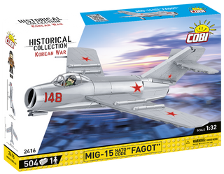 COBI MIG-15 Nato Code "FAGOT "Jet: Set #2416 Cobi Kit Cobi Toys