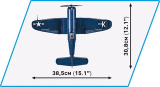 COBI F4U-4 Corsair Plane: Set #2417 Cobi Kit Cobi Toys