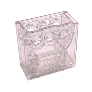 Technic, Gearbox 2 x 4 x 3 1/3, Part# 6588 Part LEGO® Trans-Clear