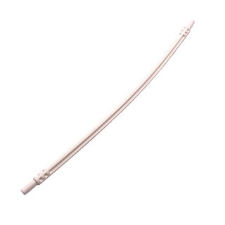 Hose, Soft Axle 19L, Part# 32235 Part LEGO® White