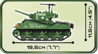 COBI Sherman M4A3E2 "Jumbo" Tank: Set #2550 Cobi Kit Cobi Toys