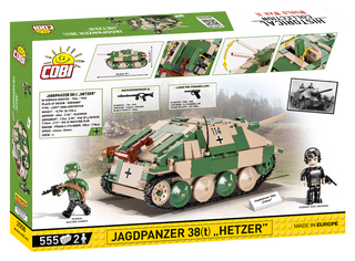 COBI JagdPanzer 38(t) Hetzer: Set #2558 Cobi Kit Cobi Toys