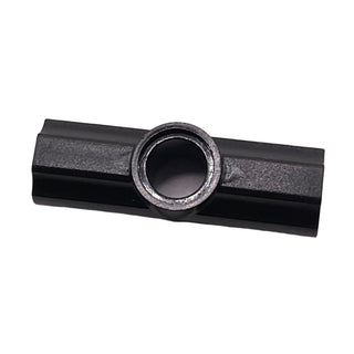 Technic, Axle and Pin Connector Angled #2 (180 Degrees), Part# 32034 Part LEGO® Black