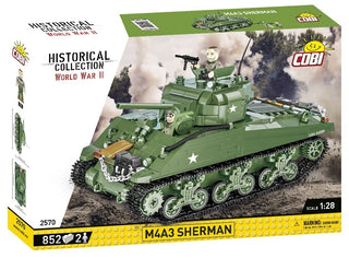 COBI M4A3 Sherman Tank: Set #2570 Cobi Kit Cobi Toys