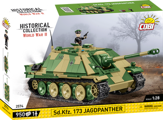 COBI Sd.Kfz. 173 Jagdpanther Tank Destroyer : Set #2574 Cobi Kit Cobi Toys