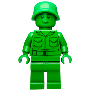 Green Army Man, toy001 Minifigure LEGO® Minifigure Only