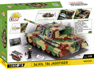 COBI PanzerJäger Tiger Heavy Tank Destroyer : Set #2580 Cobi Kit Cobi Toys