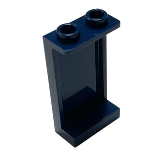 Panel 1x2x3 with Side Supports - Hollow Stud, Part# 87544 Part LEGO® Dark Blue