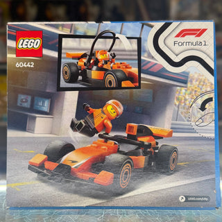F1 Driver with McLaren Race Car - 60442 Building Kit LEGO®