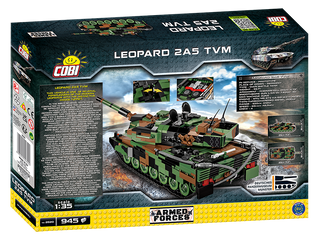 COBI Leopard 2A5 TVM Tank: Set #2620 Cobi Kit Cobi Toys