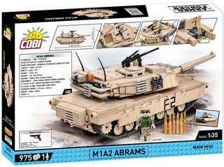 COBI M1A2 Abrams Tank: Set #2622 Cobi Kit Cobi Toys
