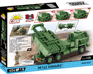 COBI M142 Himars Multiple Rocket Launcher: Set #2626 Cobi Kit Cobi Toys