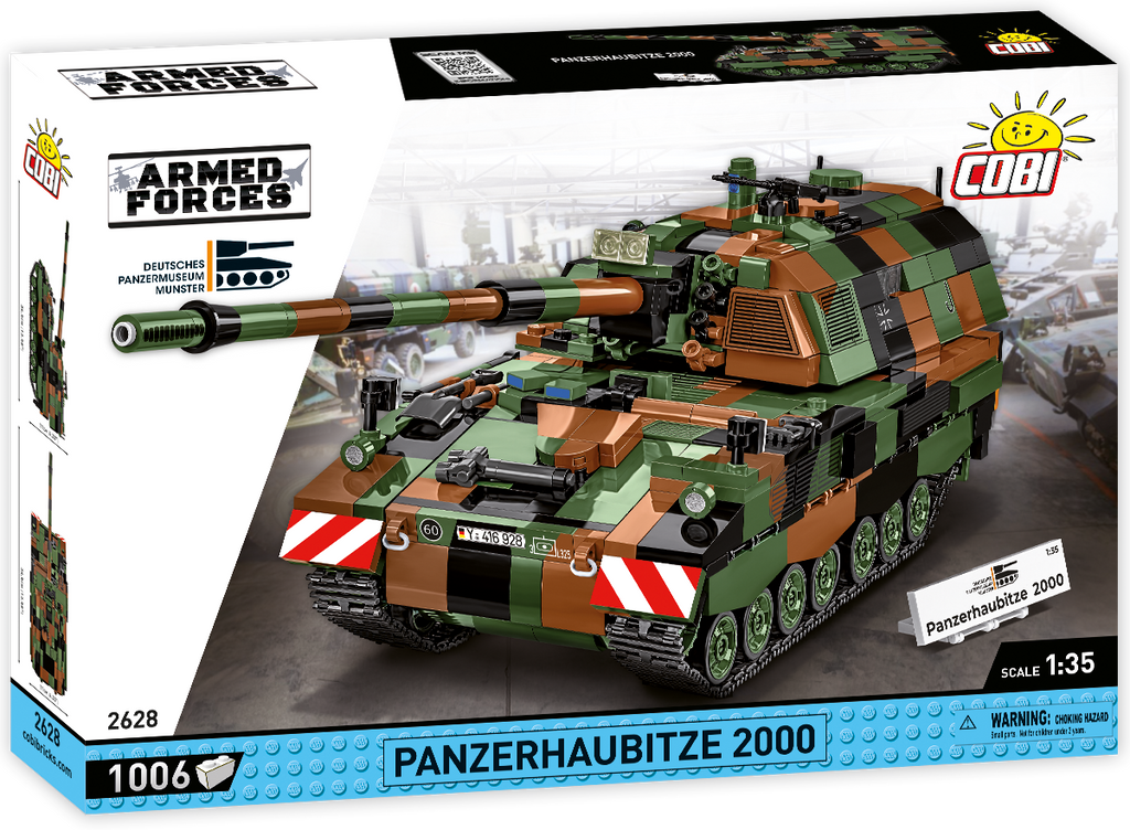 COBI Panzerhaubitze 2000 Self-Propelled Howitzer : Set #2628
