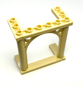 Arch 3x6x5 Ornamented, Part# 30613 Part LEGO® Tan  
