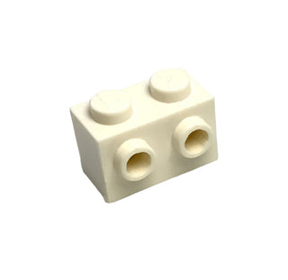 Brick, Modified 1x2 with Studs on 1 Side, Part# 11211 Part LEGO® White 1 Part