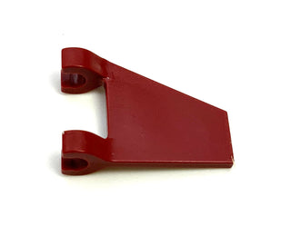 Flag 2x2 Trapezoid, Part# 44676 Part LEGO® Dark Red