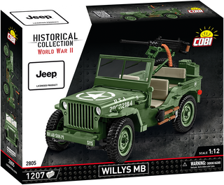 COBI JEEP Willys MB: Set #2805 - Scale 1:12 Cobi Kit Cobi Toys