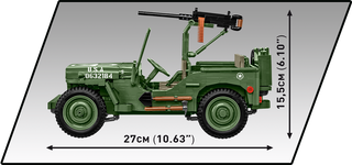 COBI JEEP Willys MB: Set #2805 - Scale 1:12 Cobi Kit Cobi Toys