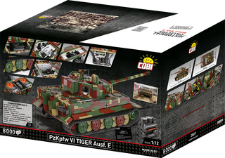 COBI EXECUTIVE EDITION PzKpfw VI Ausf. E Panzer Tank : Set #2807 Cobi Kit Cobi Toys