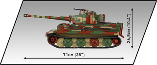 COBI EXECUTIVE EDITION PzKpfw VI Ausf. E Panzer Tank : Set #2807 Cobi Kit Cobi Toys