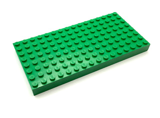 Brick 8 x 16, Part# 4204 Part LEGO® Green Very Good
