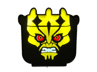 Lighted Wall Art Display Case BigKidBrix Savage Opress
