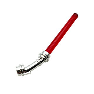 Star Wars Chrome Curved Lightsaber (Count Dooku), Blade and Hilt, Part# x156 + 30374 Part LEGO® Very Good Condition