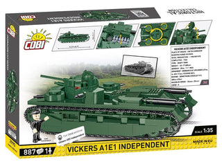 COBI Vickers A1E1 Independent Tank: Set #2990 Cobi Kit Cobi Toys