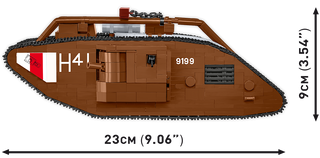 COBI Mark V (Male) no C.9199 Tank : Set #2995 Cobi Kit Cobi Toys