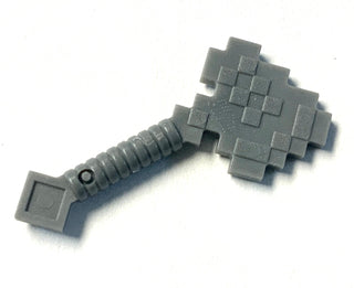 Minifigure Weapon, Minecraft Axe, Part# 18788 Part LEGO® Dark Bluish Gray (Stone)